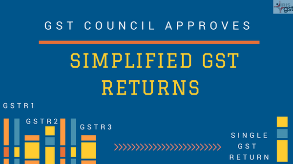 27th GST Council Approves Simplified Return Filing
