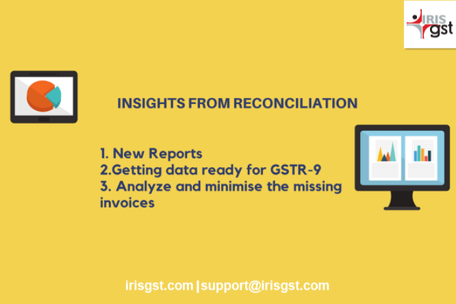 Narrow the difference in Your GST Reconciliation with IRIS GST Software Insights & Reports