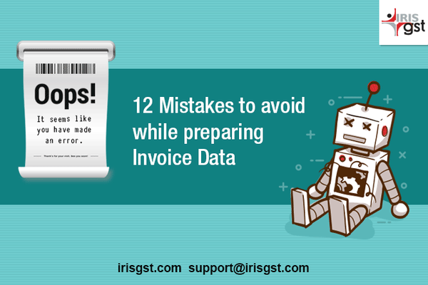12 Mistakes to Avoid while Preparing Invoice Data