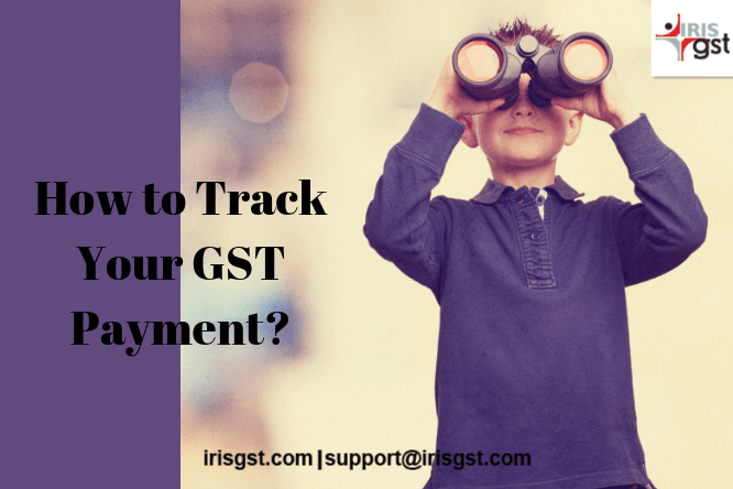 How to track your GST Payment