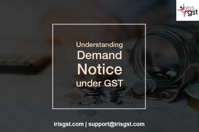 Demand Notice under GST