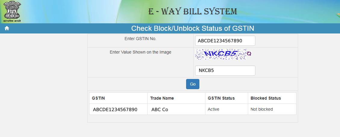 259 Unblocking GSTIN for Eway bill generation