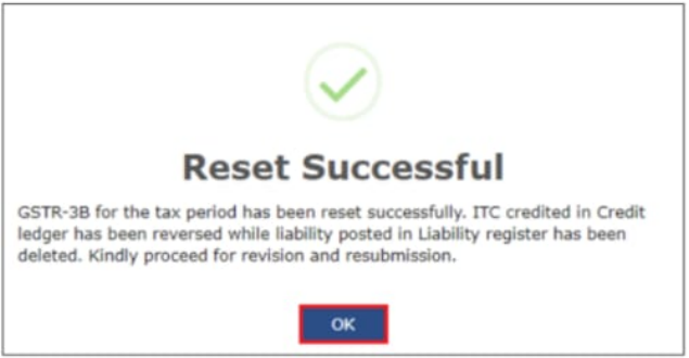 Reset-Successful