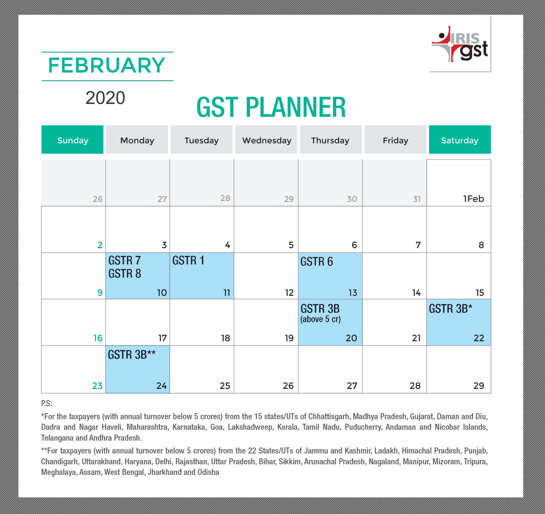 GST-Compliance-Calendar-February-2020