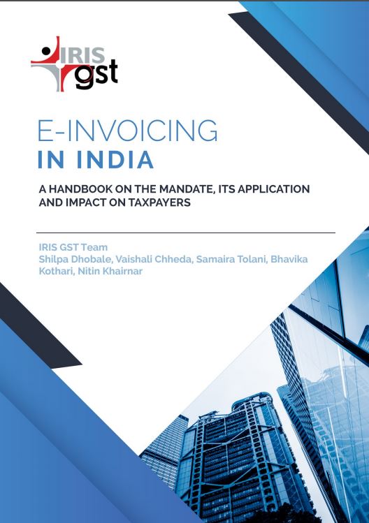 e-book on e-invoicing in india-Front page