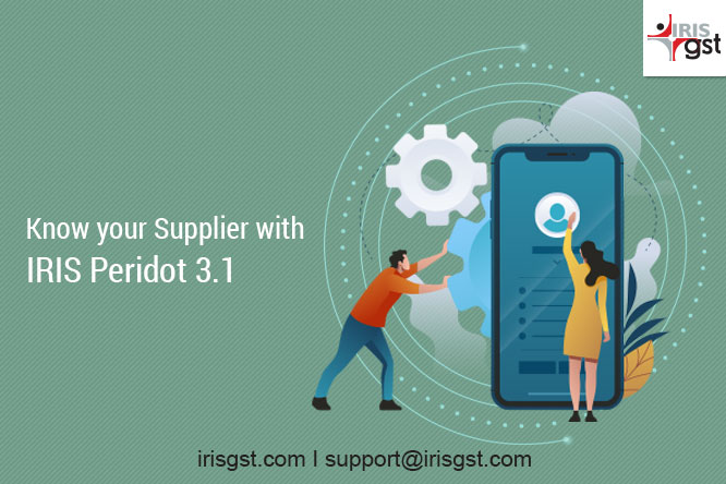 Know your Supplier with IRIS Peridot 3.1