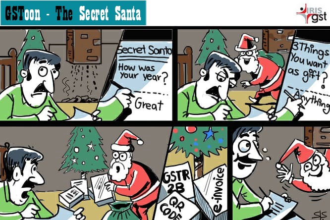 The secret Santa