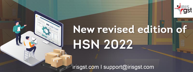 New revised edition of HSN 2022