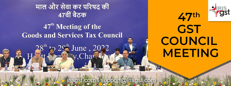 47th GST Council Meeting