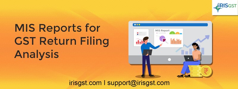 MIS Reports for GST Return Filing Analysis