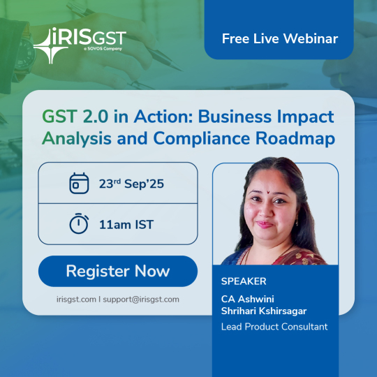 GST 2.0 in Action: Business Impact Analysis & Compliance Roadmap